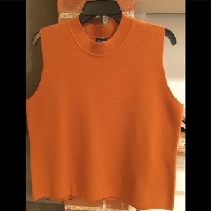 Pumpkin colored tank!